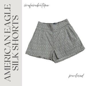American Eagle Silky Print Shorts